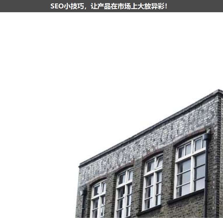 SEO小技巧,讓產品在市場上大放異彩!